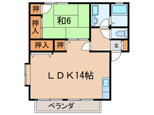 ストラスブールの物件間取画像